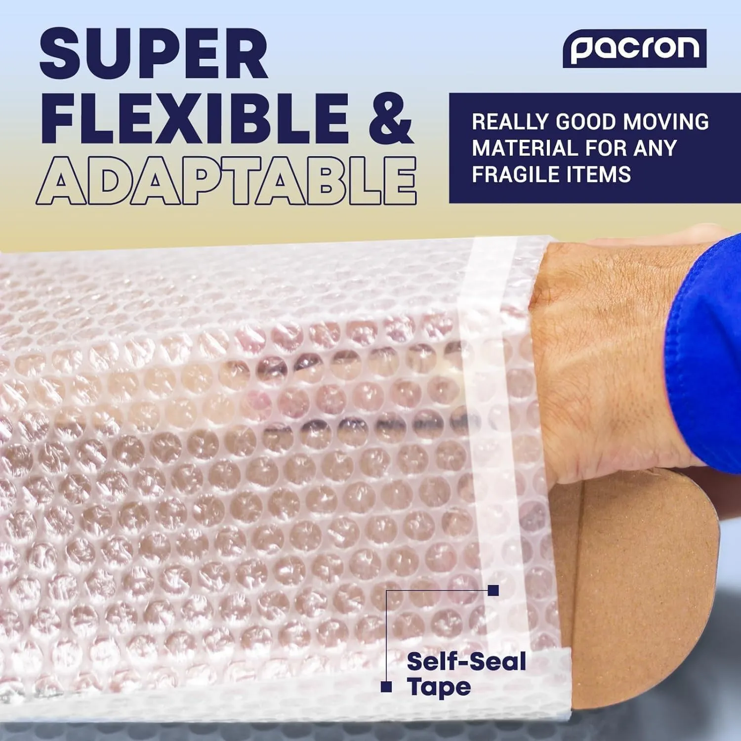 100 Pcs Clear bubble out Bags, 18x23 Bubble pouches, Self-Sealing clear bubble mailer Bubble bags for Shipping, Packing, Storage, Moving, Bubble Cushioning Wrap Bags