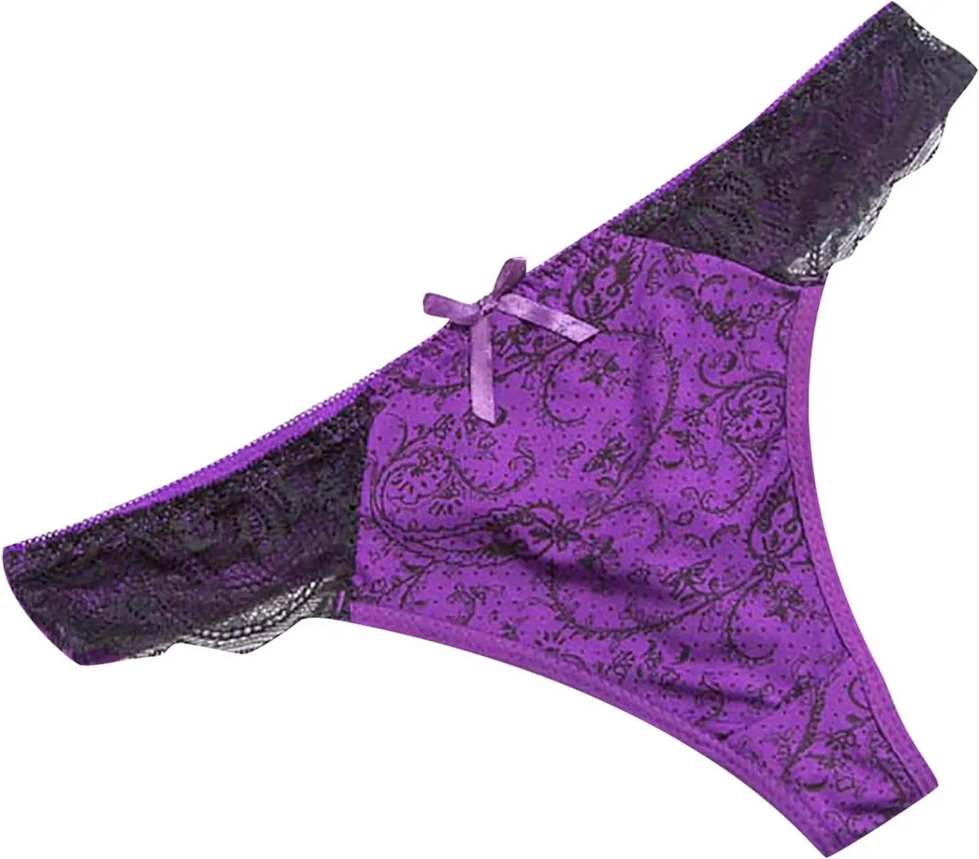 2 Piece Lingeries for Women Sexy Bralette and Thong Sets Floral Lace Push Up Bra Naughty Underwire Boudoir Outfits