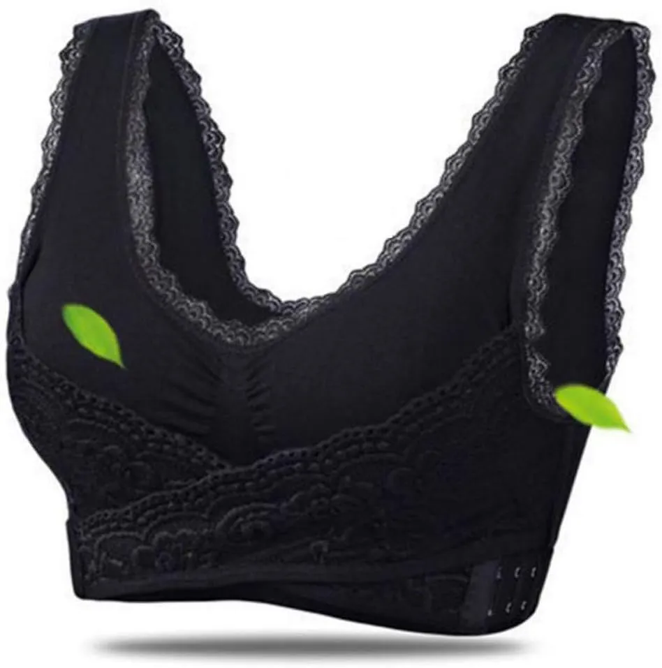 3 Pack Kendally Bra, Kendally Comfy Corset Bra Front Cross Side Buckle Lace Bras Wireless Push Up Slim and Shape Bra