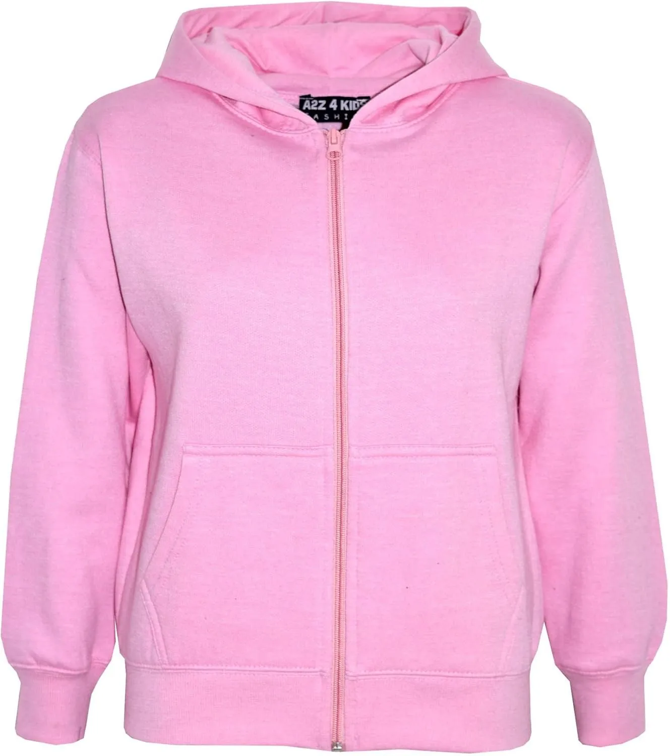 A2Z 4 Kids Unisex Plain Tracksuit Hoodie with Joggers Jogging Sweatpants Sports Activewear Set Girls Boys Age 2-13 years