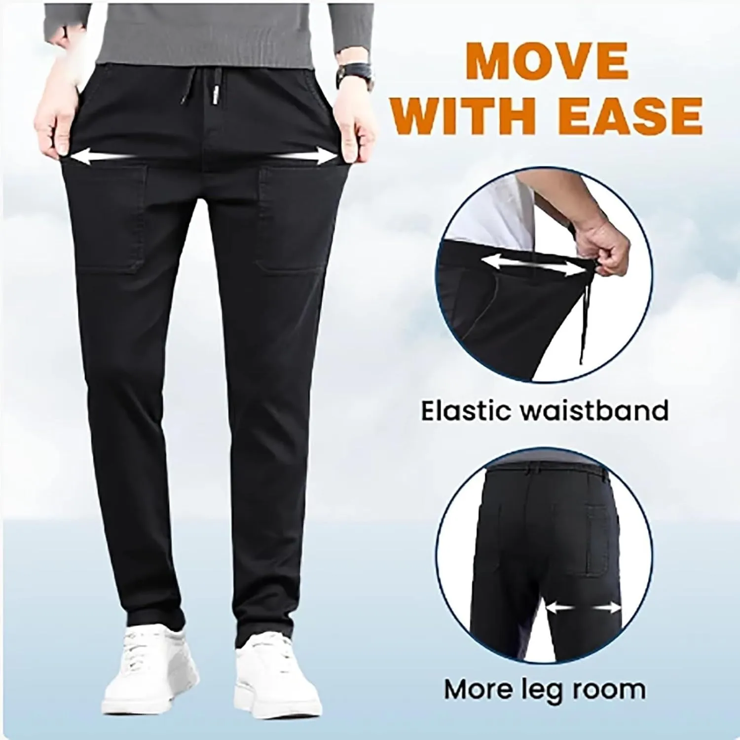 Acegents Cargo Pants, Acegents Multipants - High Stretch Multi-Pocket Mens Cargo Pants, Stretch Pants