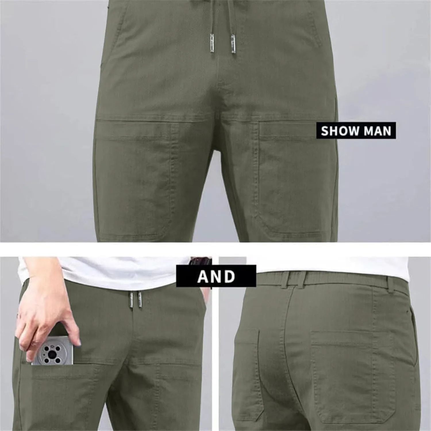 Acegents Cargo Pants,Acegents Multipants - High Stretch Multi-Pocket Cargo Pants,Ace Gents Tactical Stretch Pants