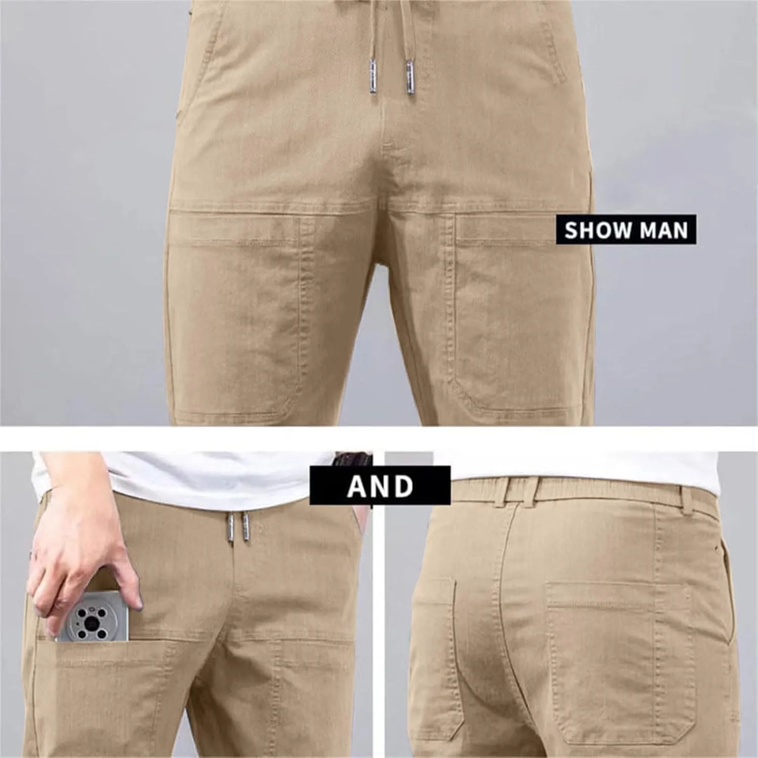 Acegents Cargo Pants,Acegents Multipants - High Stretch Multi-Pocket Cargo Pants,Ace Gents Tactical Stretch Pants