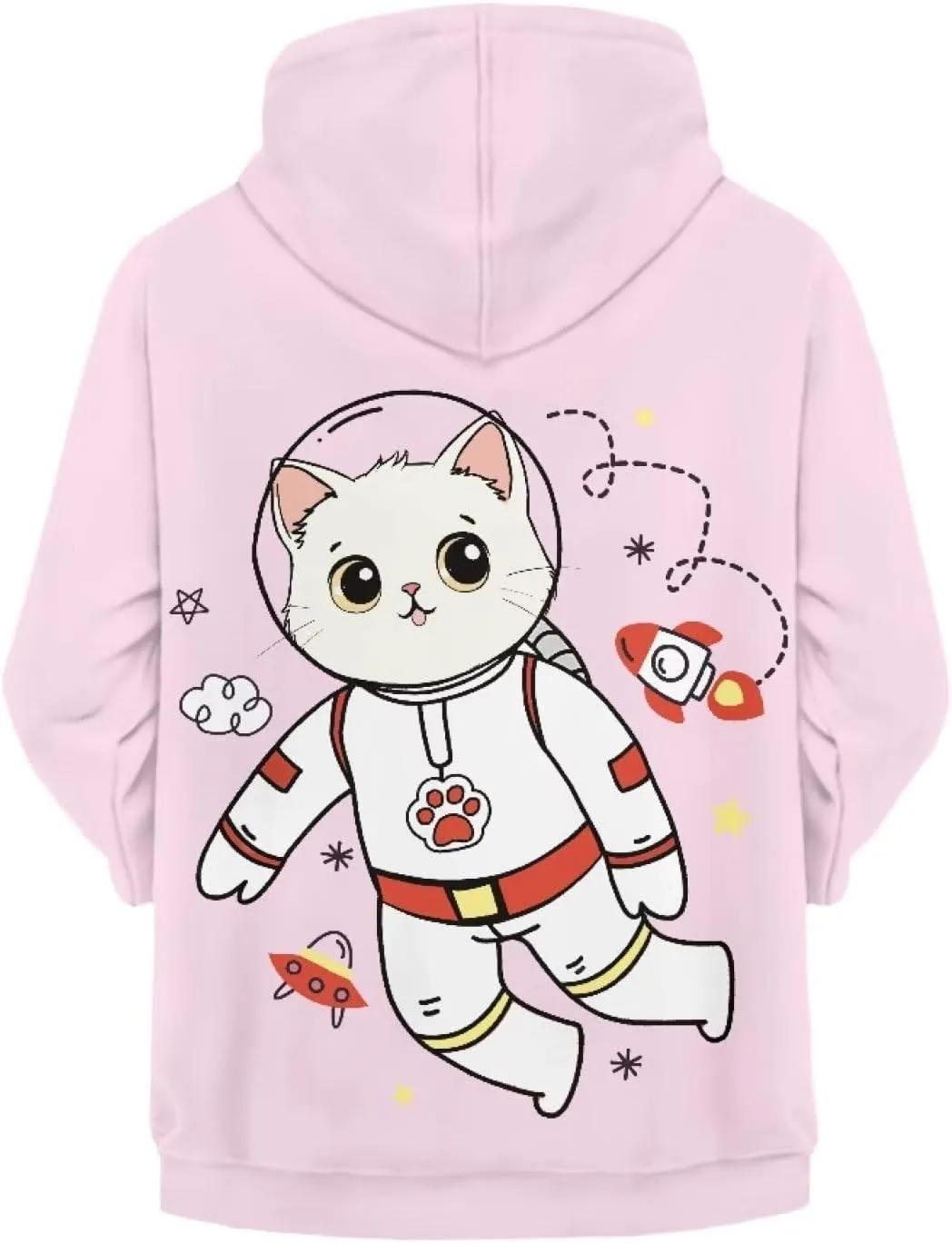 AFPANQZ Unisex Kids Zipper Up Hoodies Long-Sleeve Hoodie Sweatshirts Activewear Full Zipper Hoodies Thin Coat S-XL