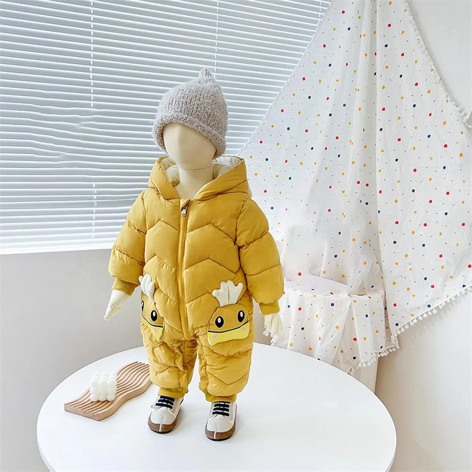 Baby Clothes Newborn Boys Girls Snowsuit Winter Warm Coats Jacket Infant Hooded Jumpsuit Bodysuits