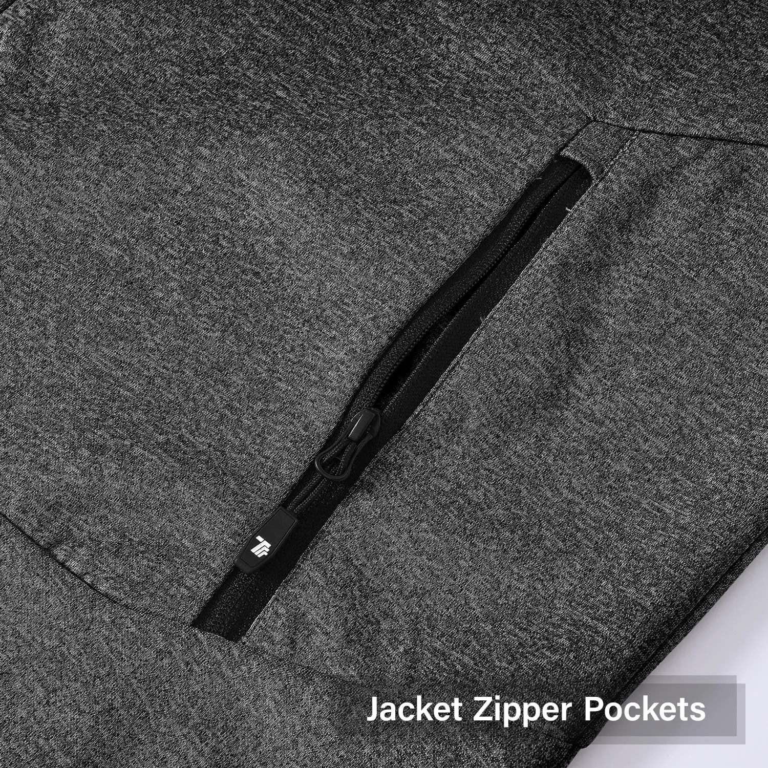 BGOWATU Men's Tracksuits Set Full Zip Jacket Hoodie Sweatsuit Running Sport Pants Outfits for Men with Zipper Pockets
