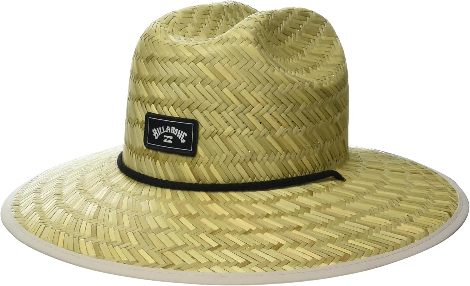 Billabong Men's Classic Printed Straw Lifeguard Hat