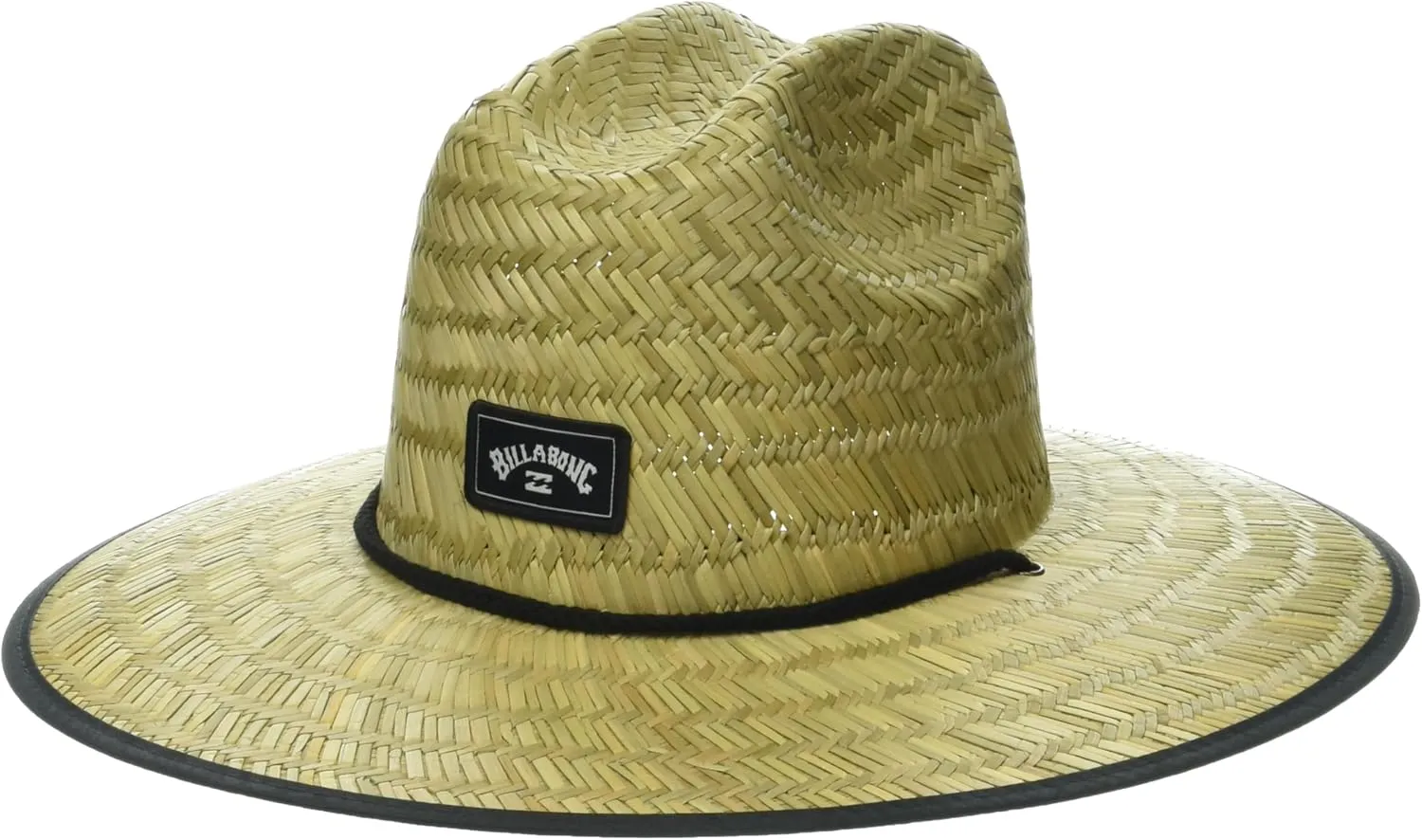 Billabong Men's Classic Printed Straw Lifeguard Hat