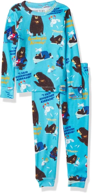 Boys' Long Sleeve Printed Pajama Set