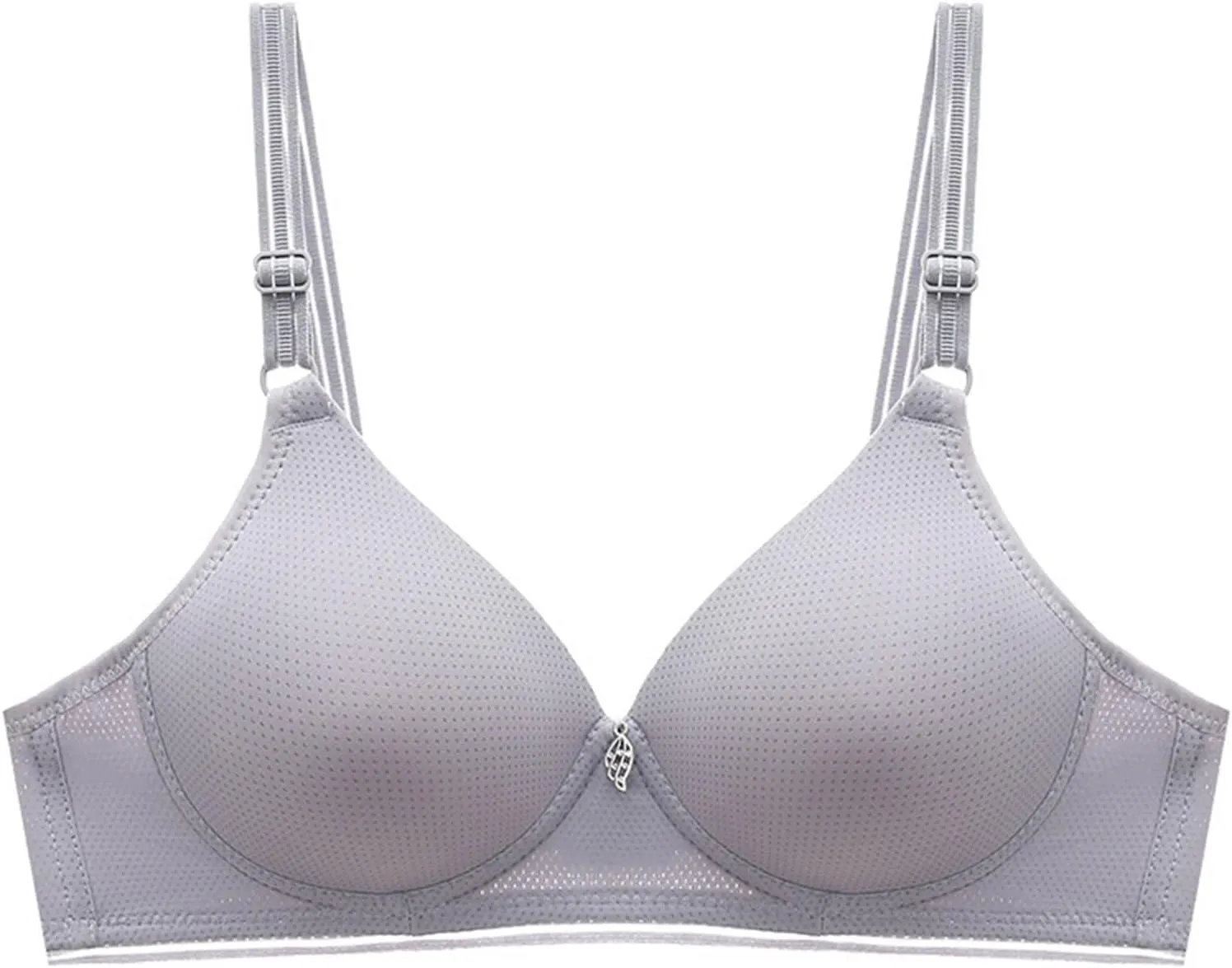 Bras for Older Women, 2025 New Wirefree Bra Stretchable Straps Bras Push Up Bra No Underwire Plus Size Bra