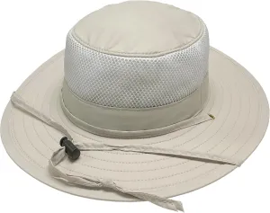 Broner Ripstop Nylon Floatable Outdoor Sun Hat with Nylon Mesh Side Panels