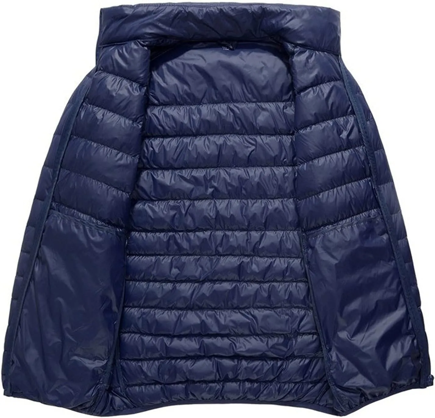 Bubble Jacket For Men With Hood Light Padded Packable Puffer Jacket Hooded Zip Up Lightweight Quilted Down Coat