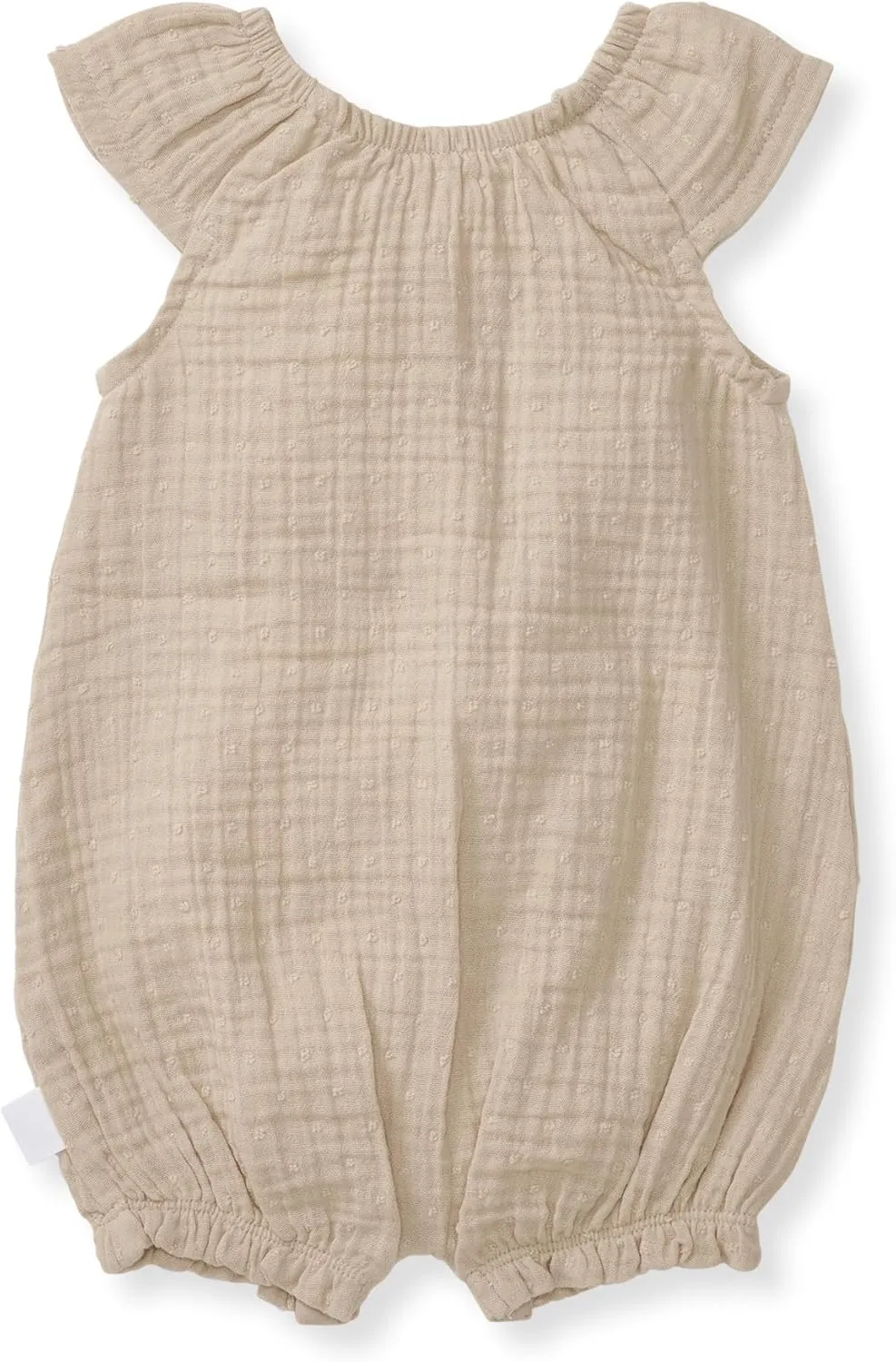 Burt's Bees Baby Baby Girls Bubble Romper, 100% Organic Cotton One-piece Bubble Shortall and Layette Set Girl Outfit