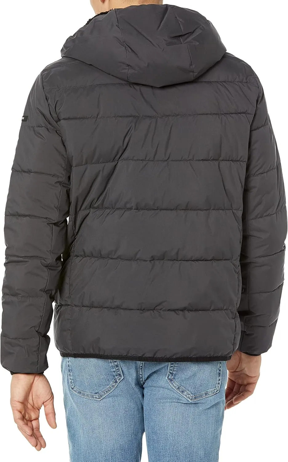 Calvin Klein Men's Snap Front Puffer Jacket