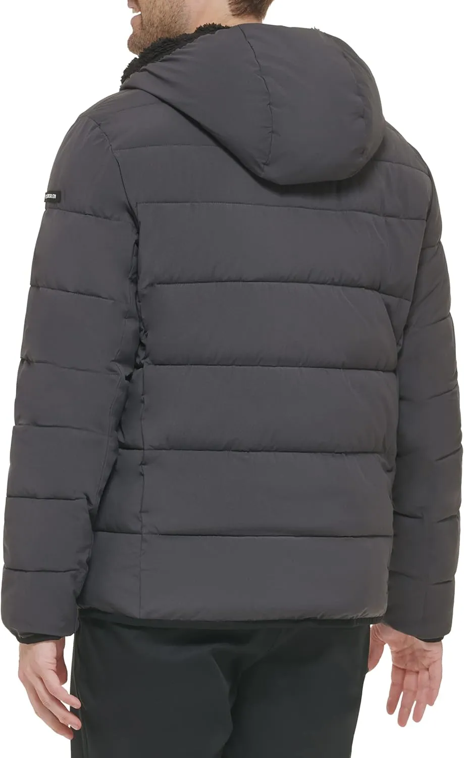 Calvin Klein Men's Snap Front Puffer Jacket