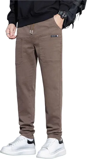 Cargo Pants for Men Stretch Slim Fit Multipants - High Stretch Multi-Pocket Durable Cargo Pants Palcomfy Chinos Pant