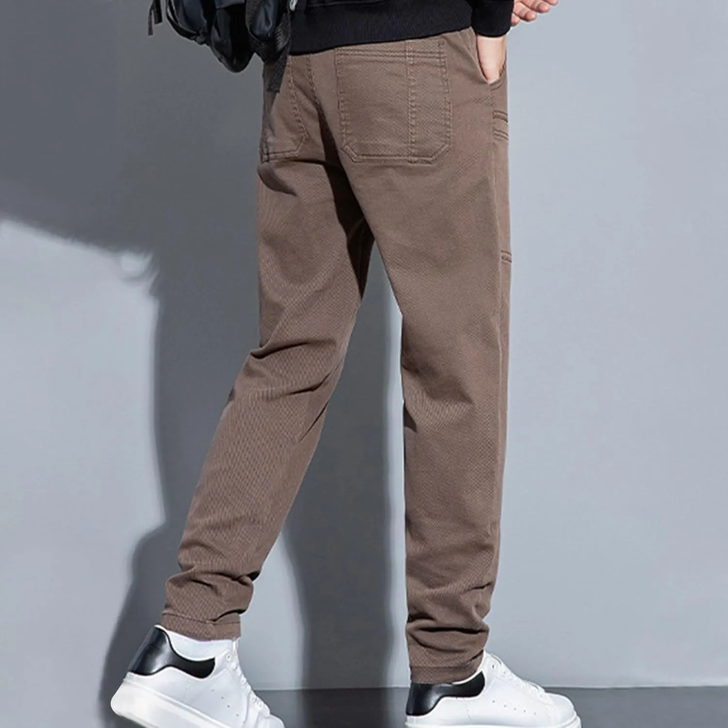 Cargo Pants for Men Stretch Slim Fit Multipants - High Stretch Multi-Pocket Durable Cargo Pants Palcomfy Chinos Pant