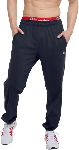 Champion mens Everyday Cotton Closed Bottom Pants, Navy, 4X-Large US