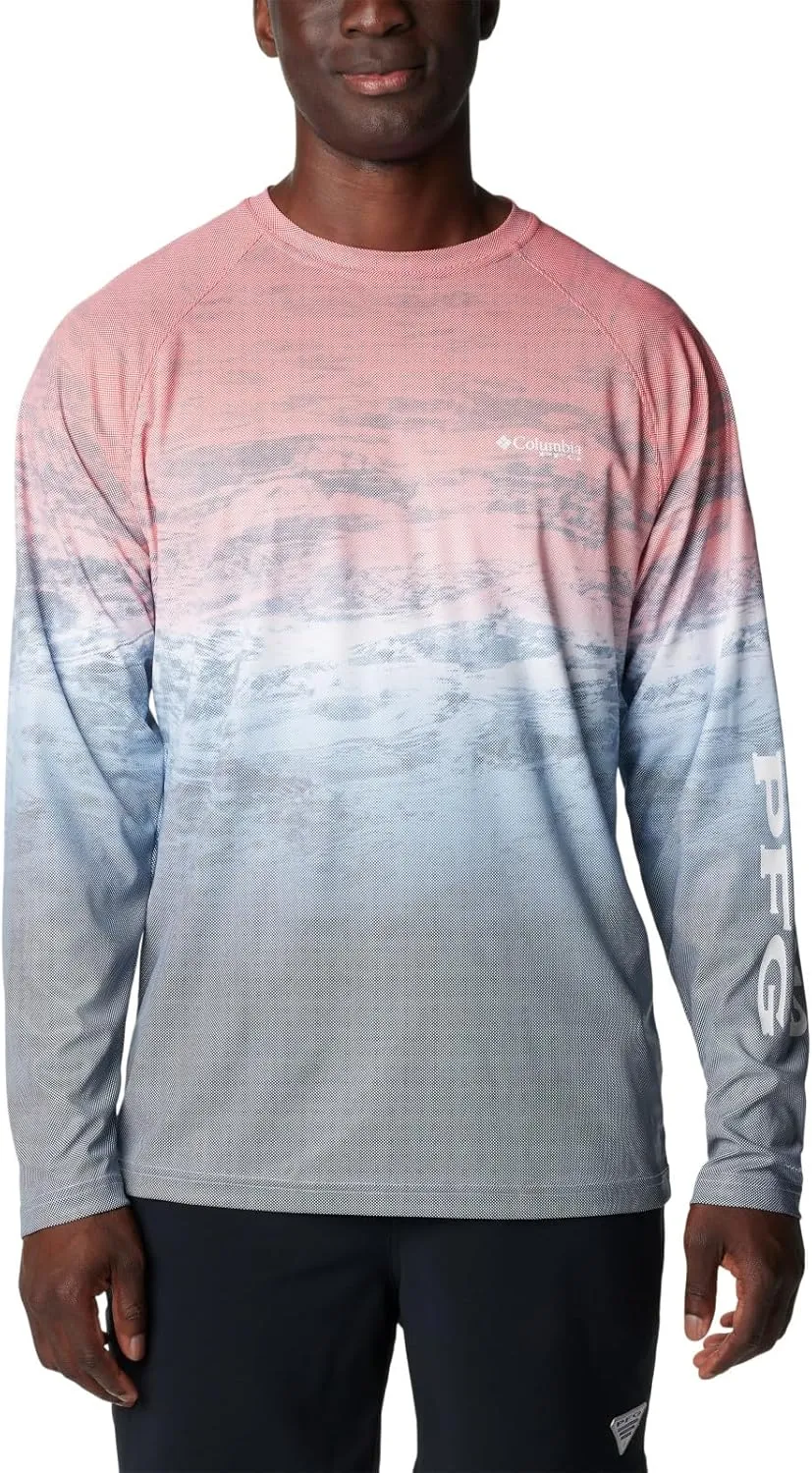 Columbia Men's Terminal Deflector Printed Long Sleeve