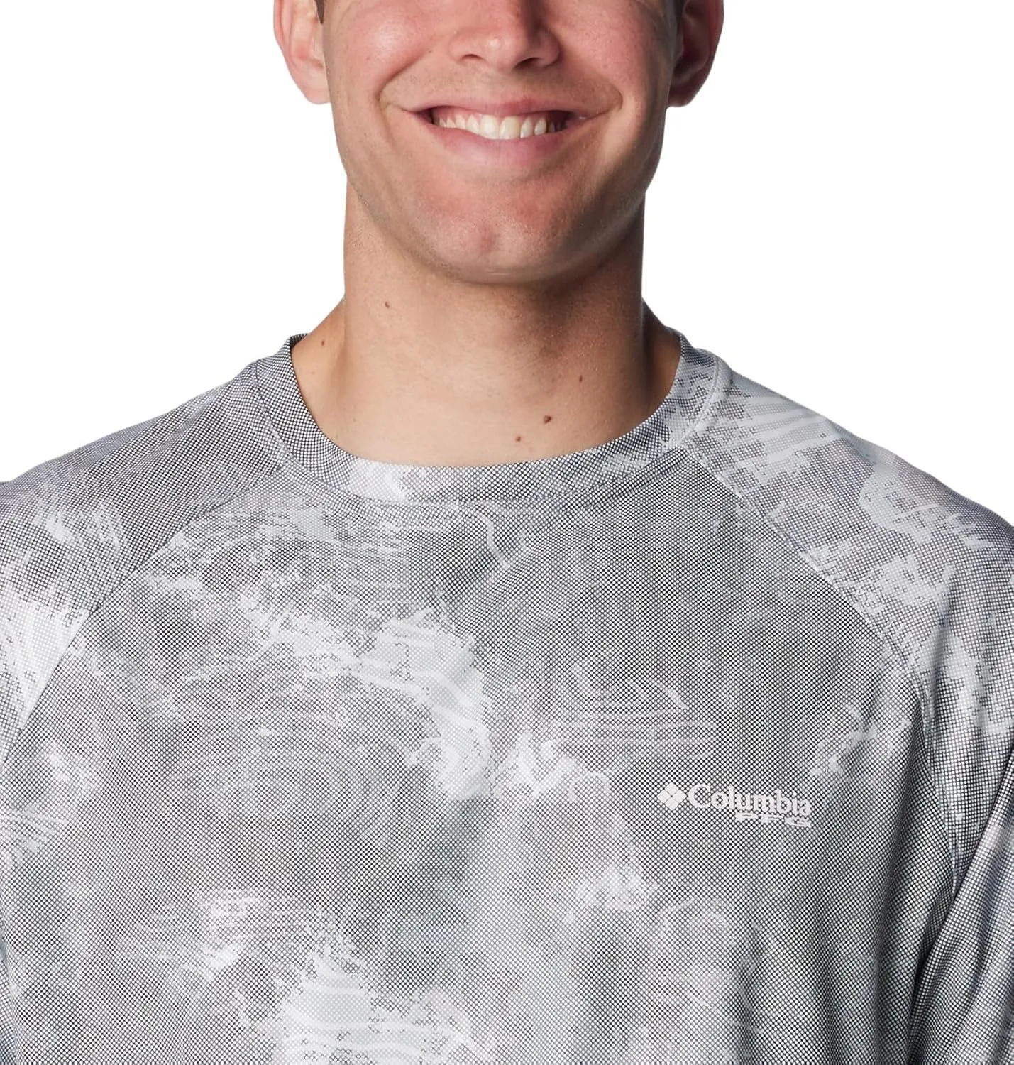 Columbia Men's Terminal Deflector Printed Long Sleeve