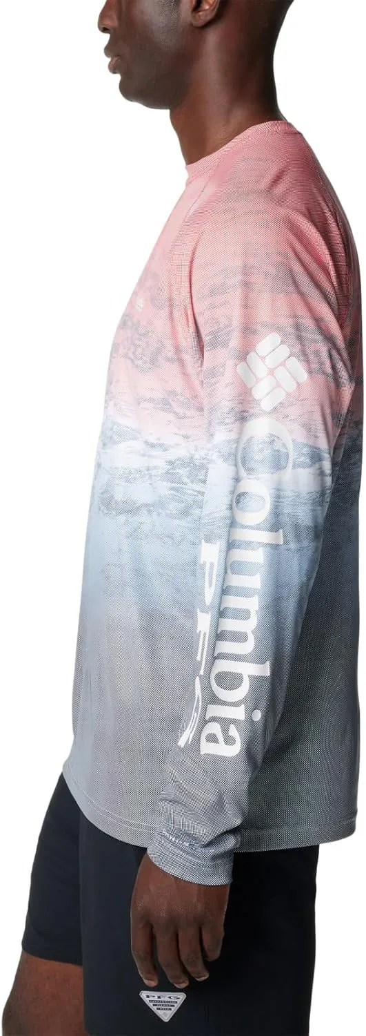 Columbia Men's Terminal Deflector Printed Long Sleeve