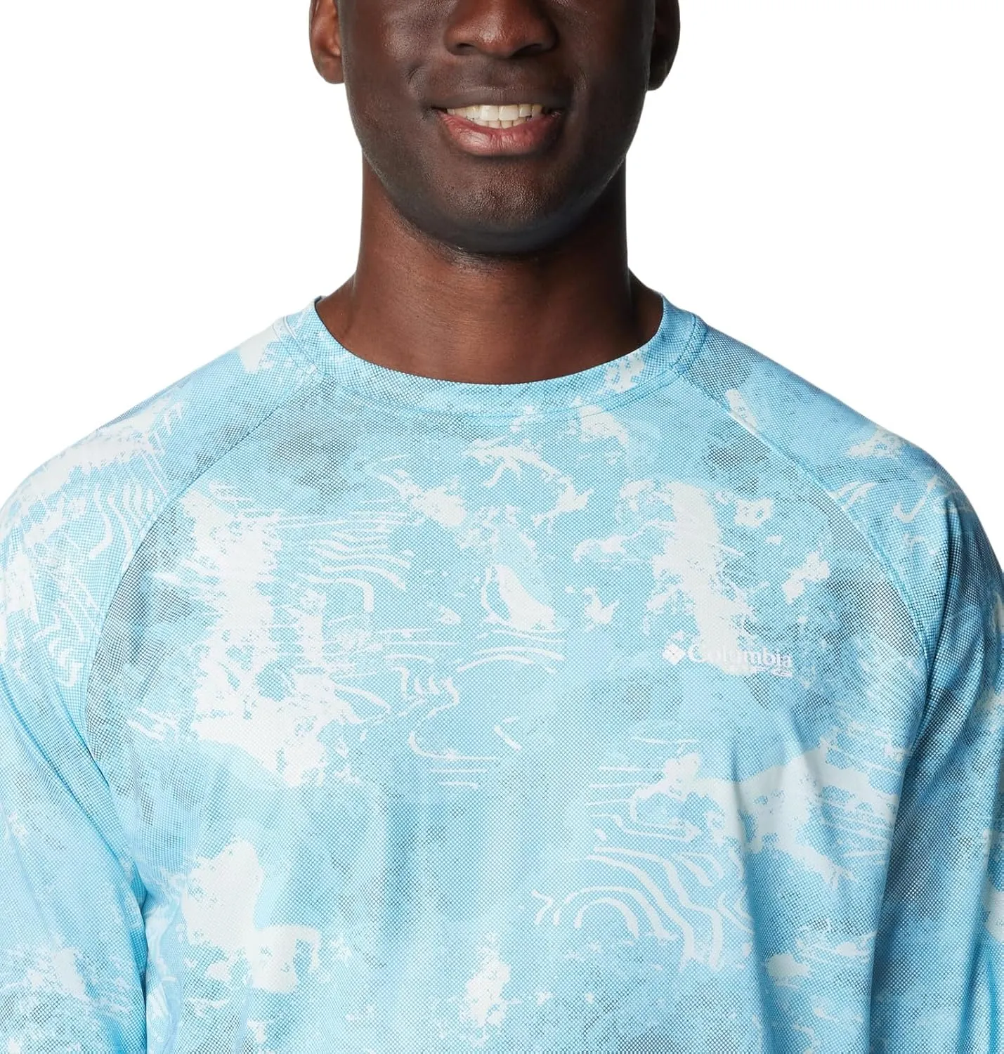 Columbia Men's Terminal Deflector Printed Long Sleeve