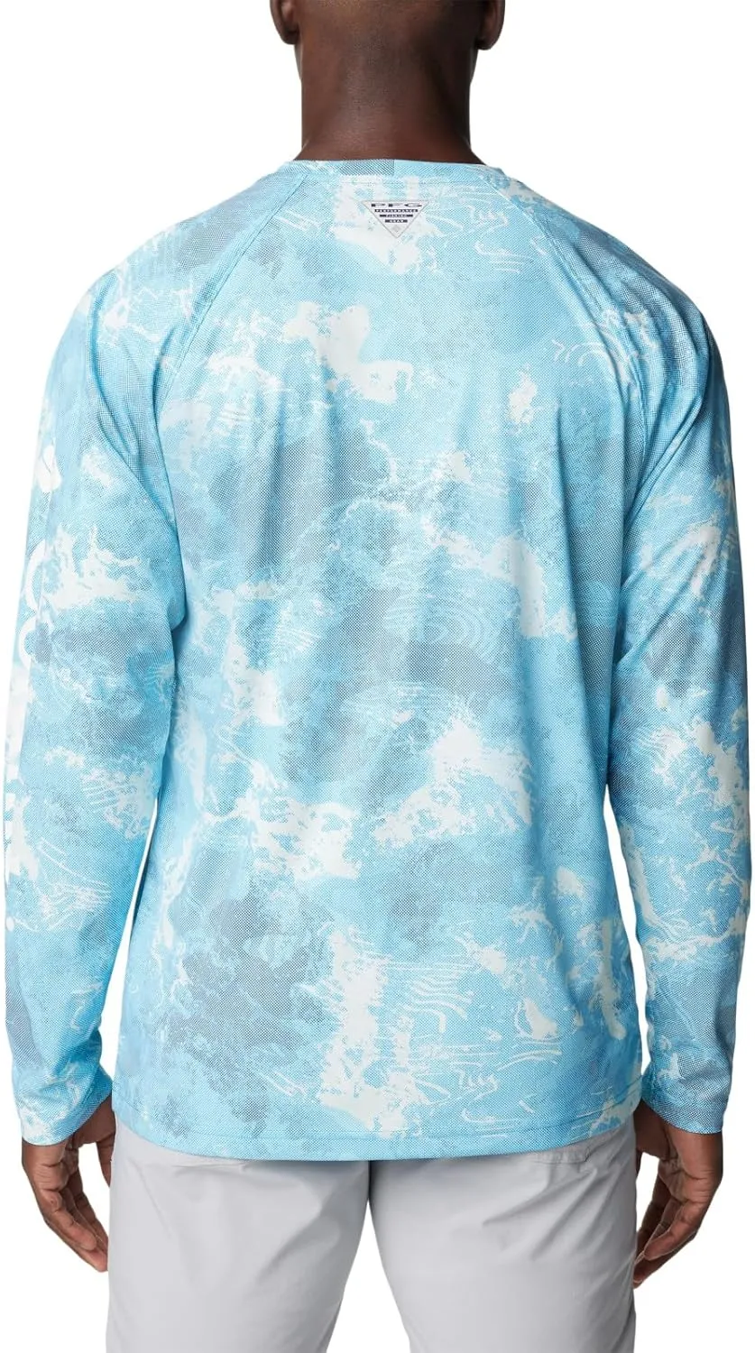 Columbia Men's Terminal Deflector Printed Long Sleeve