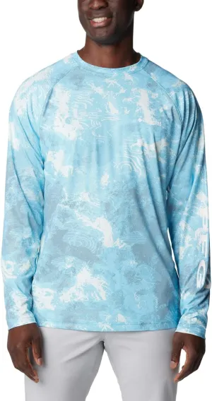 Columbia Men's Terminal Deflector Printed Long Sleeve