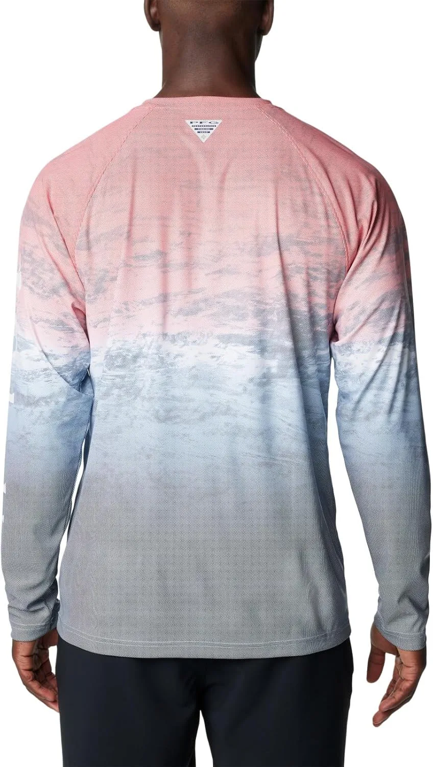 Columbia Men's Terminal Deflector Printed Long Sleeve