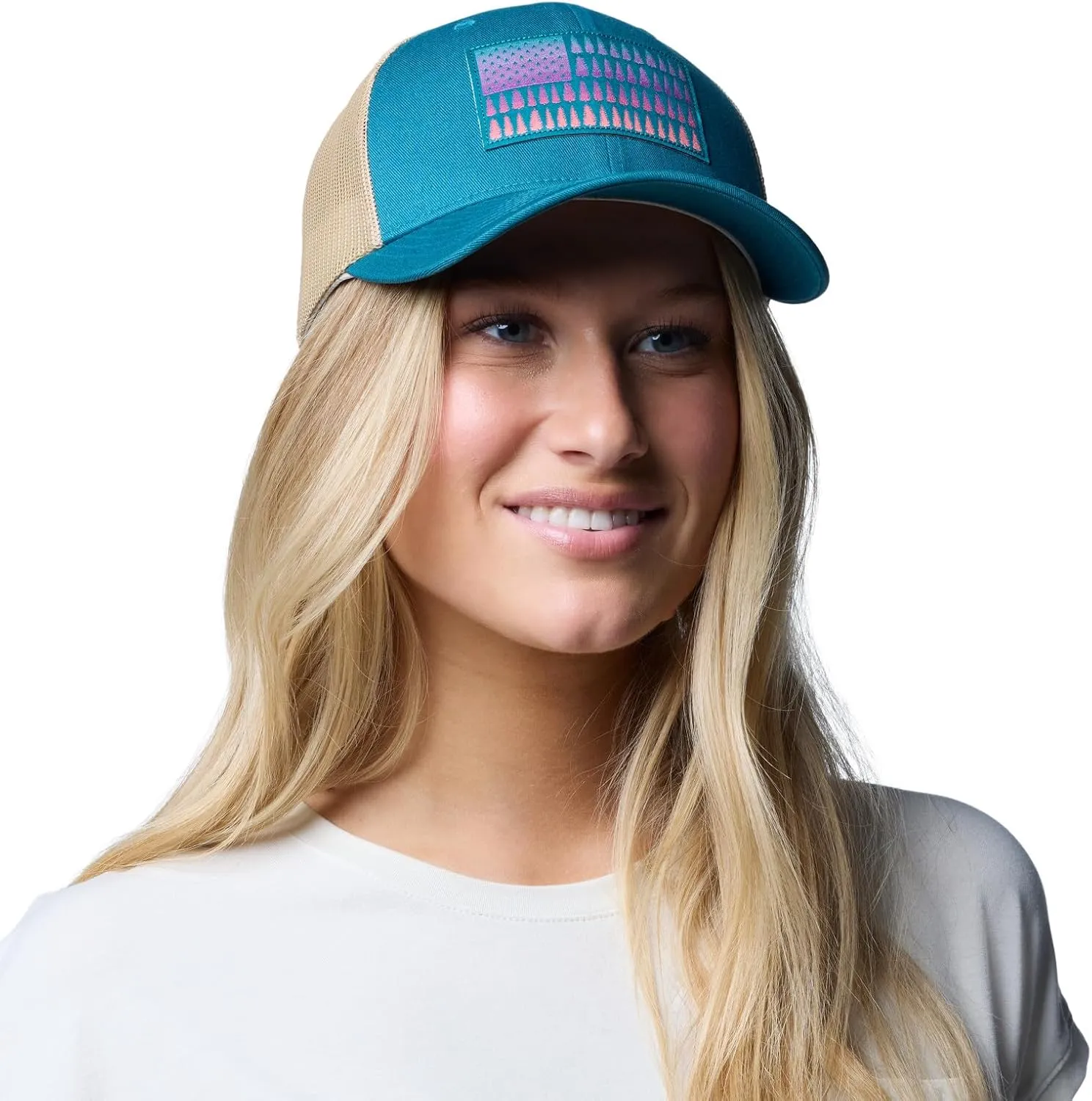 Columbia Tree Flag Mesh Snap Back