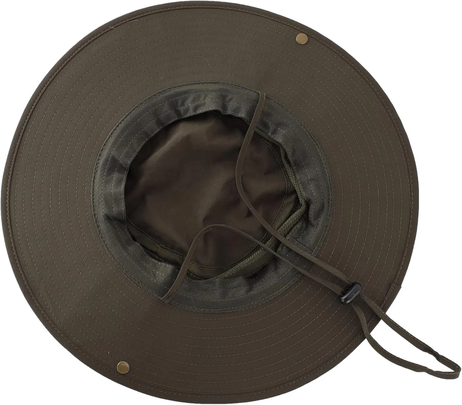 Connectyle Wide Brim Sun Hat for Men Breathable Cowboy Boonie Hat UPF 50  Sun Protection Bucket Hat for Fishing Hiking
