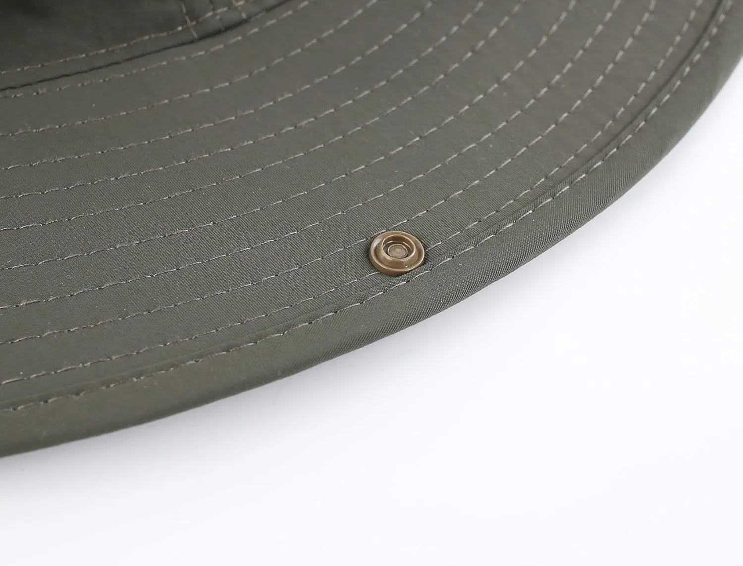 Connectyle Wide Brim Sun Hat for Men Breathable Cowboy Boonie Hat UPF 50  Sun Protection Bucket Hat for Fishing Hiking
