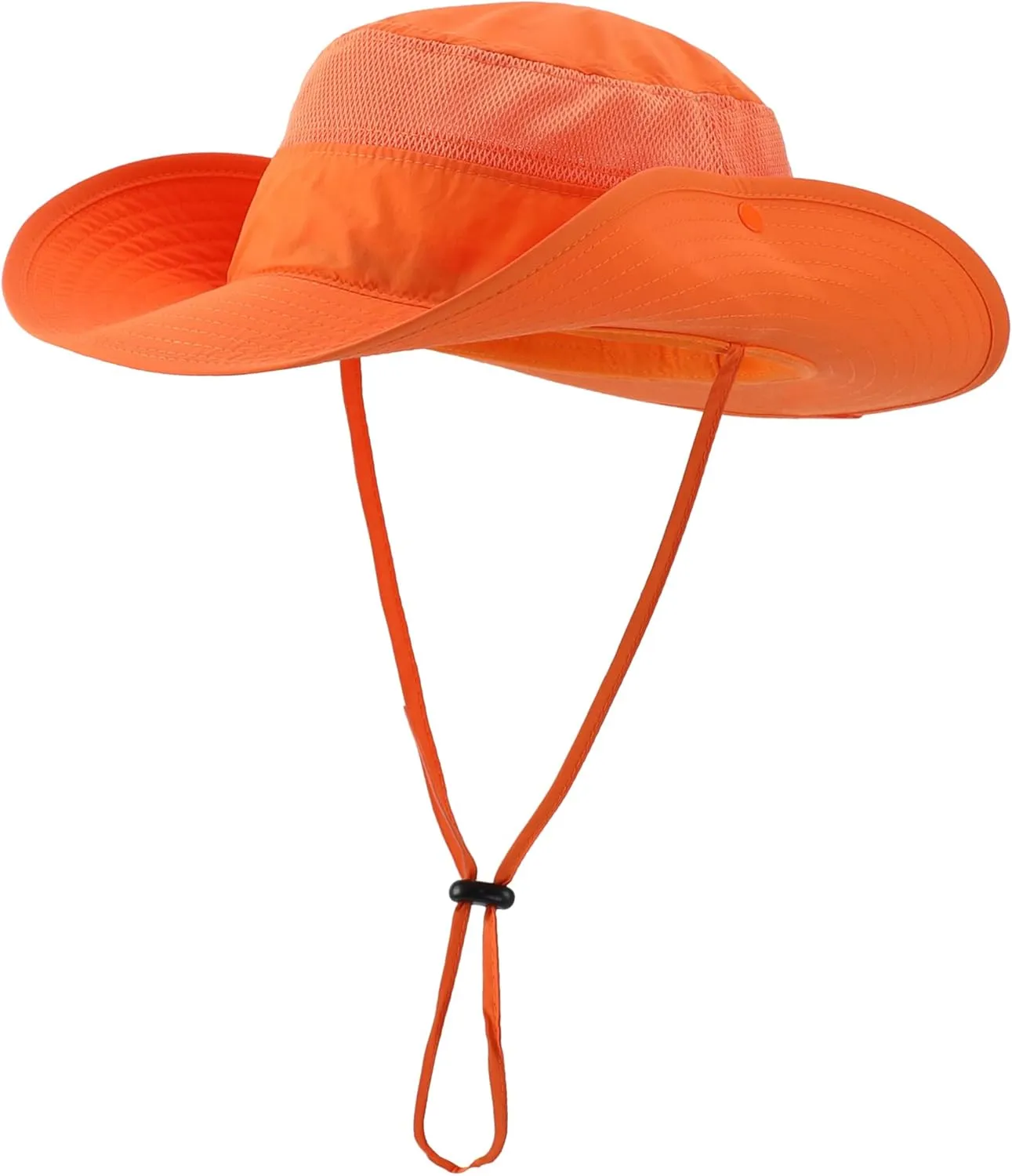 Connectyle Wide Brim Sun Hat for Men Breathable Cowboy Boonie Hat UPF 50  Sun Protection Bucket Hat for Fishing Hiking