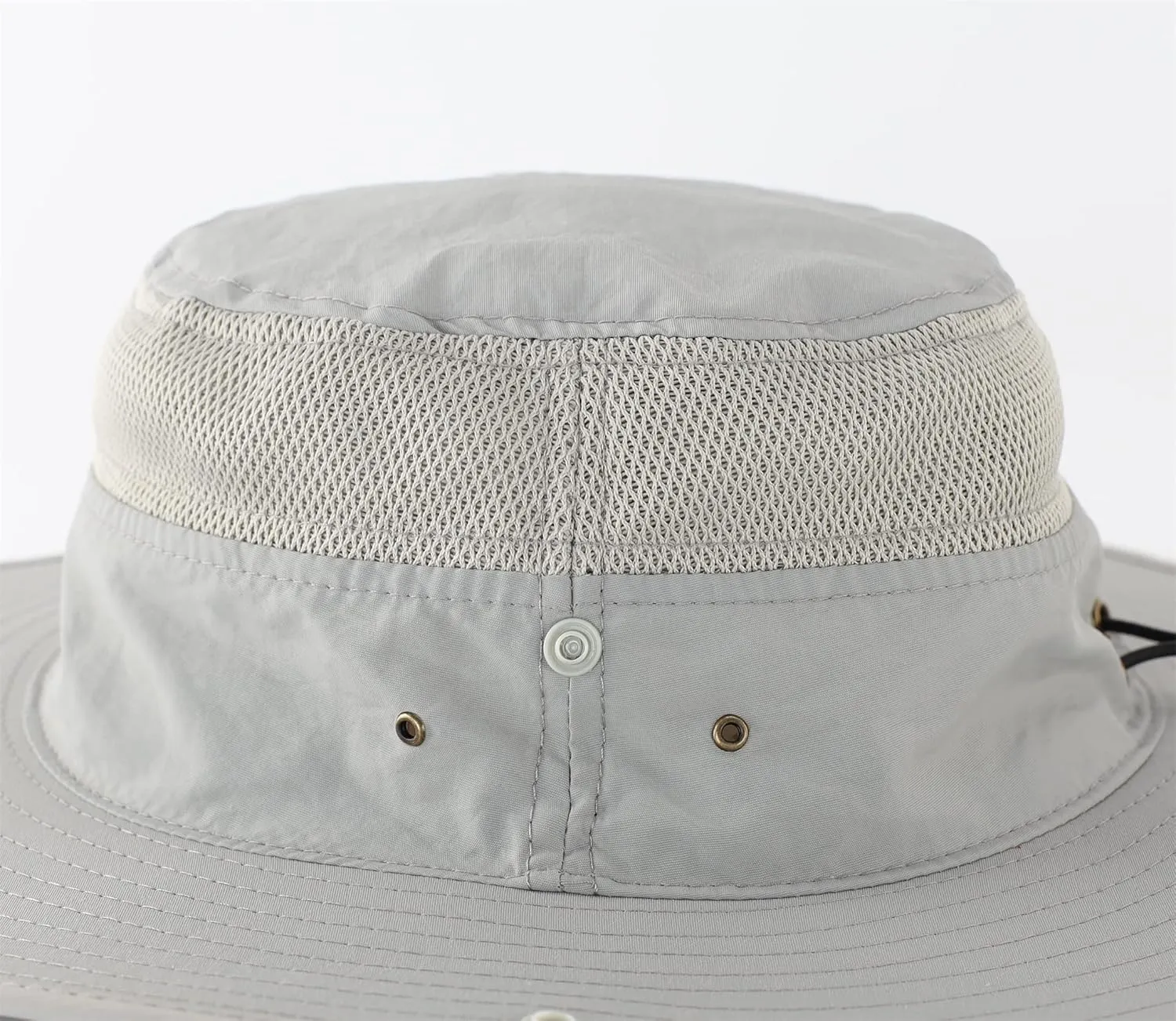 Connectyle Wide Brim Sun Hat for Men Breathable Cowboy Boonie Hat UPF 50  Sun Protection Bucket Hat for Fishing Hiking