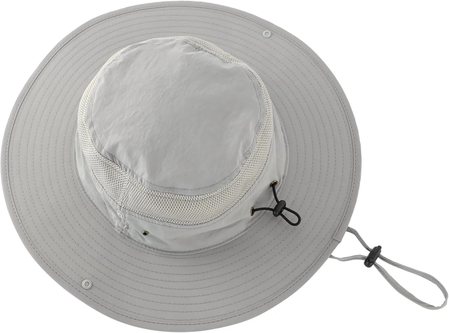 Connectyle Wide Brim Sun Hat for Men Breathable Cowboy Boonie Hat UPF 50  Sun Protection Bucket Hat for Fishing Hiking