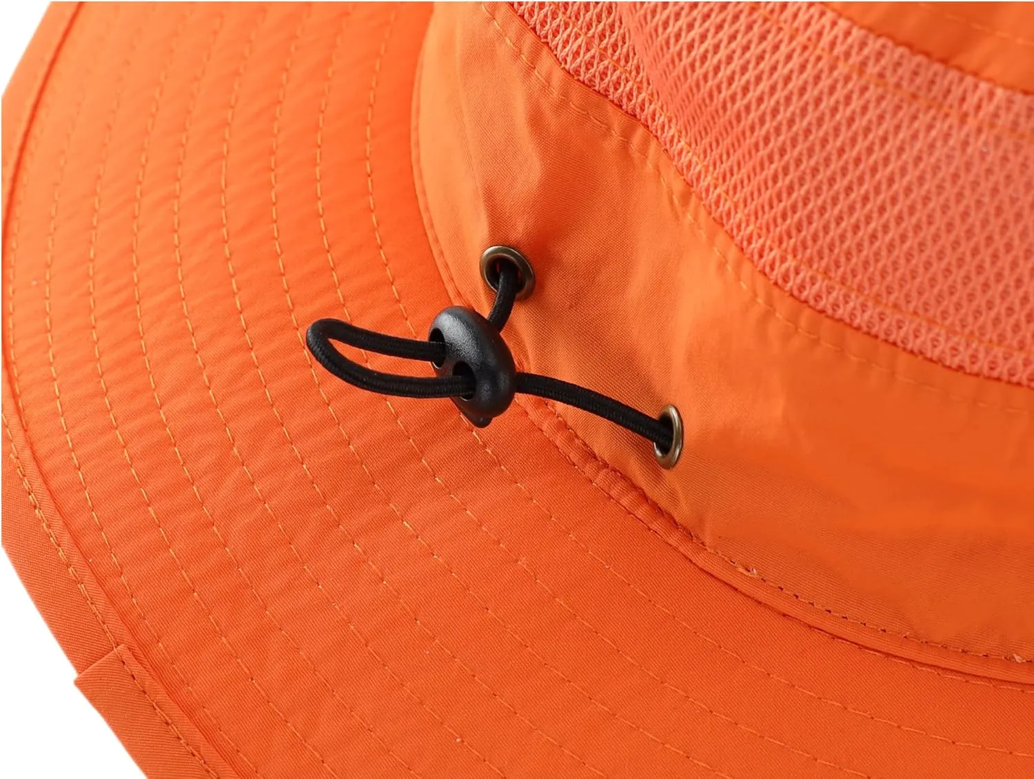 Connectyle Wide Brim Sun Hat for Men Breathable Cowboy Boonie Hat UPF 50  Sun Protection Bucket Hat for Fishing Hiking