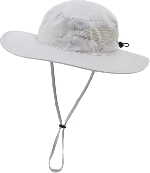 Connectyle Women's UPF 50  Sun Hat UV Protection Wide Brim Bucket Hat Summer Beach Hats Fishing Hiking Outdoor Safari Hats