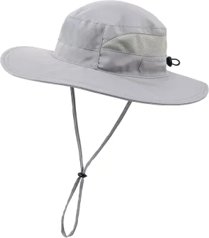 Connectyle Women's UPF 50  Sun Hat UV Protection Wide Brim Bucket Hat Summer Beach Hats Fishing Hiking Outdoor Safari Hats