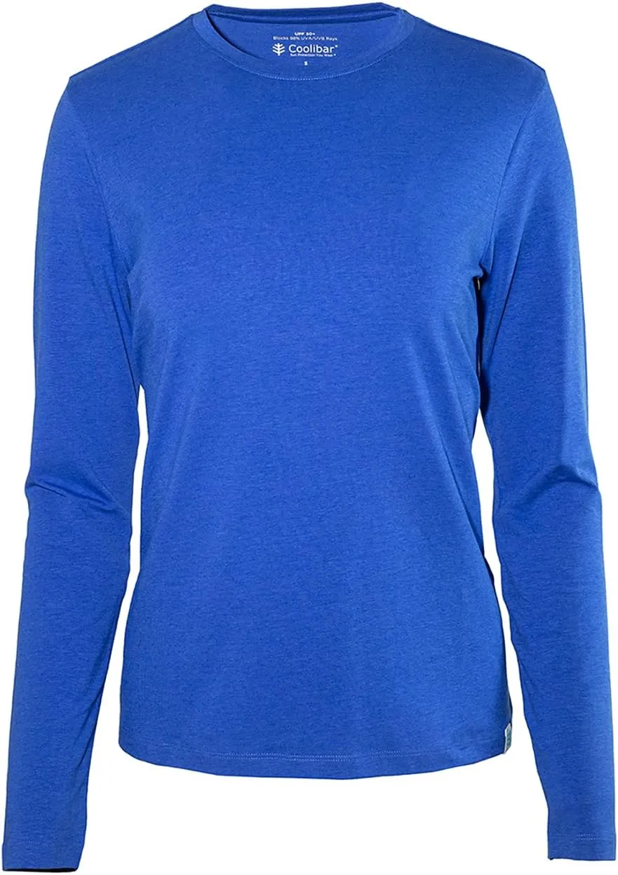 Coolibar UPF 50  Women's Morada Everyday Long Sleeve T-Shirt - Sun Protective