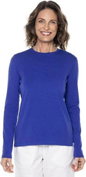 Coolibar UPF 50  Women's Morada Everyday Long Sleeve T-Shirt - Sun Protective