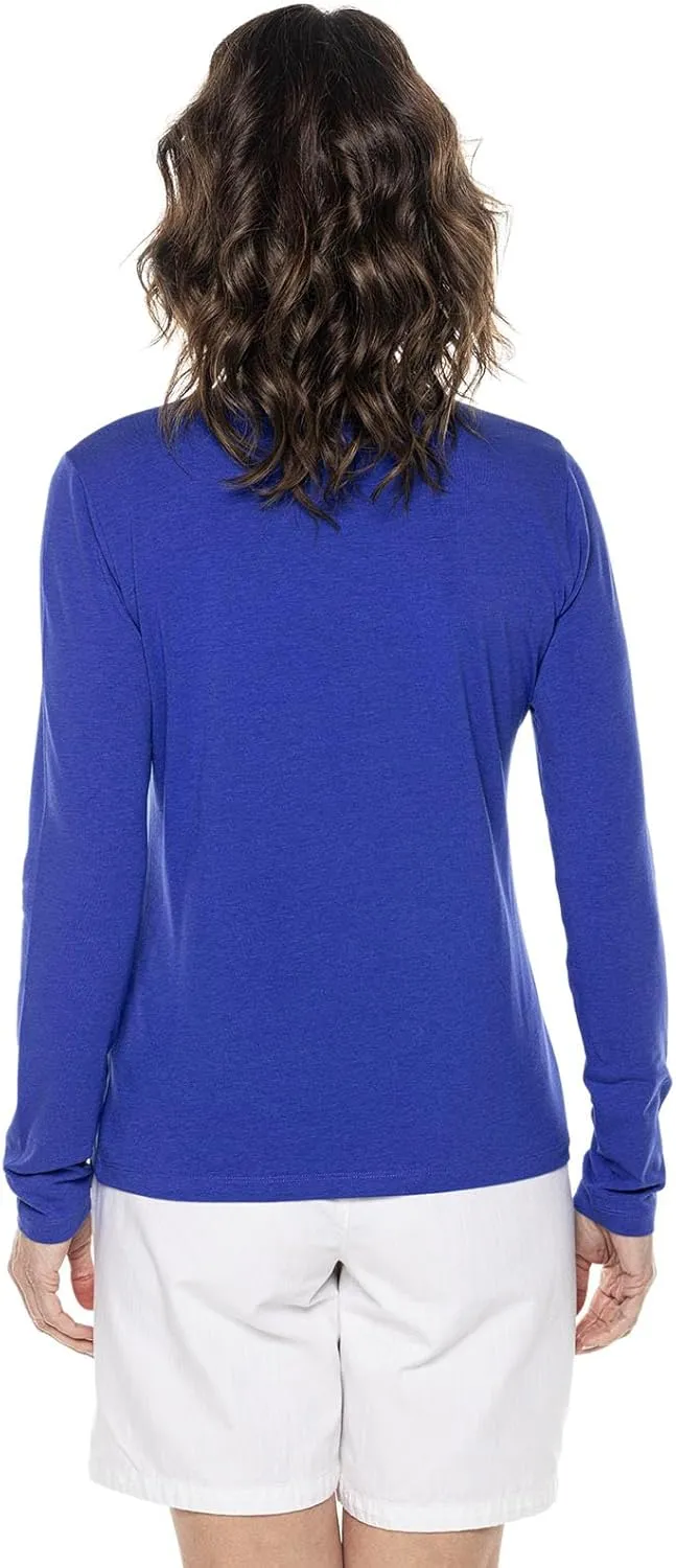 Coolibar UPF 50  Women's Morada Everyday Long Sleeve T-Shirt - Sun Protective