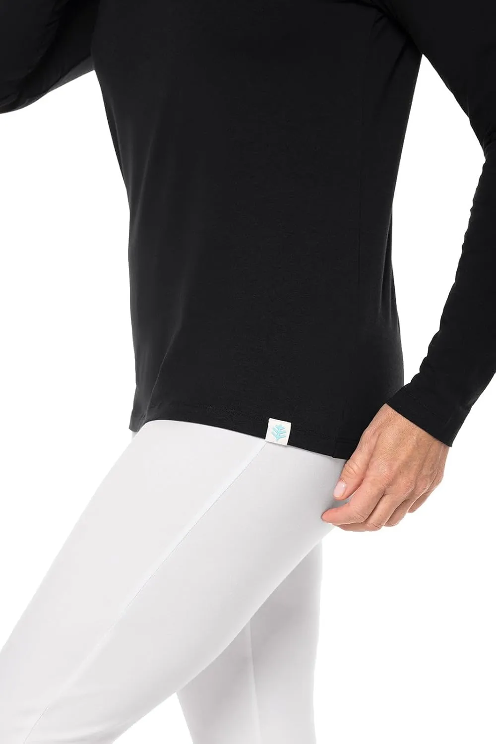 Coolibar UPF 50  Women's Morada Everyday Long Sleeve T-Shirt - Sun Protective