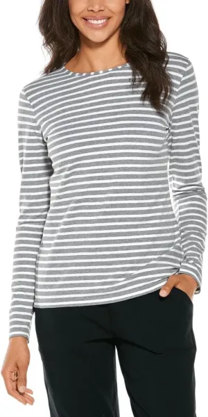 Coolibar UPF 50  Women's Morada Everyday Long Sleeve T-Shirt - Sun Protective