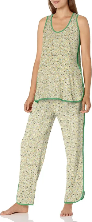 Cosabella Women's Florida Printed Maternity Tank Top & Pant