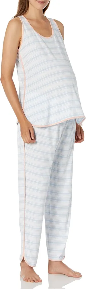 Cosabella Women's Florida Printed Maternity Tank Top & Pant
