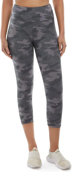 Danskin Women's All Over Printed Capri Legging