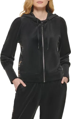 DKNY Women's Everyday Soft Zip Up Hoodie