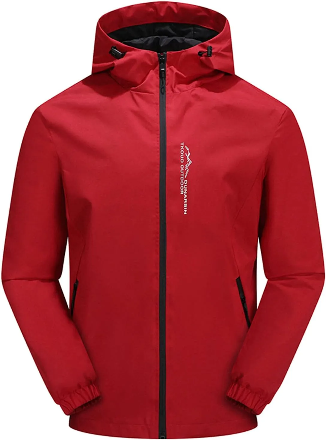 DuDubaby Mens Windbreak Quick Drying Coat Long Sleeve Hooded Sweatshirt Tops Blouse Mountaineering Jacket