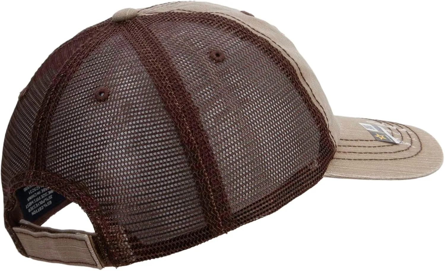 e4Hats.com U.S. Army Veteran Military Embroidered Low Profile Special Cotton Mesh Cap