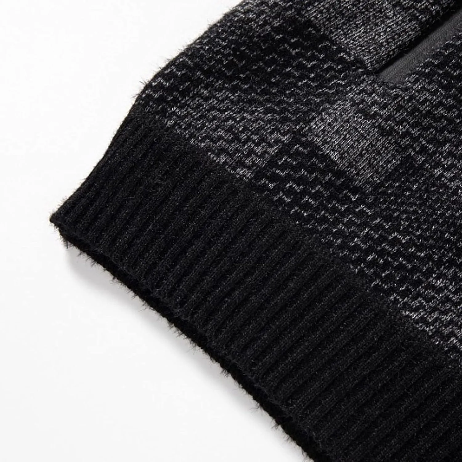 Fleece Hoodies for Men Hooded Shirt Jackets Sweatshirt Long Sleeve Lined Active Jackets Zip Cardigans Fall Winter Sweater